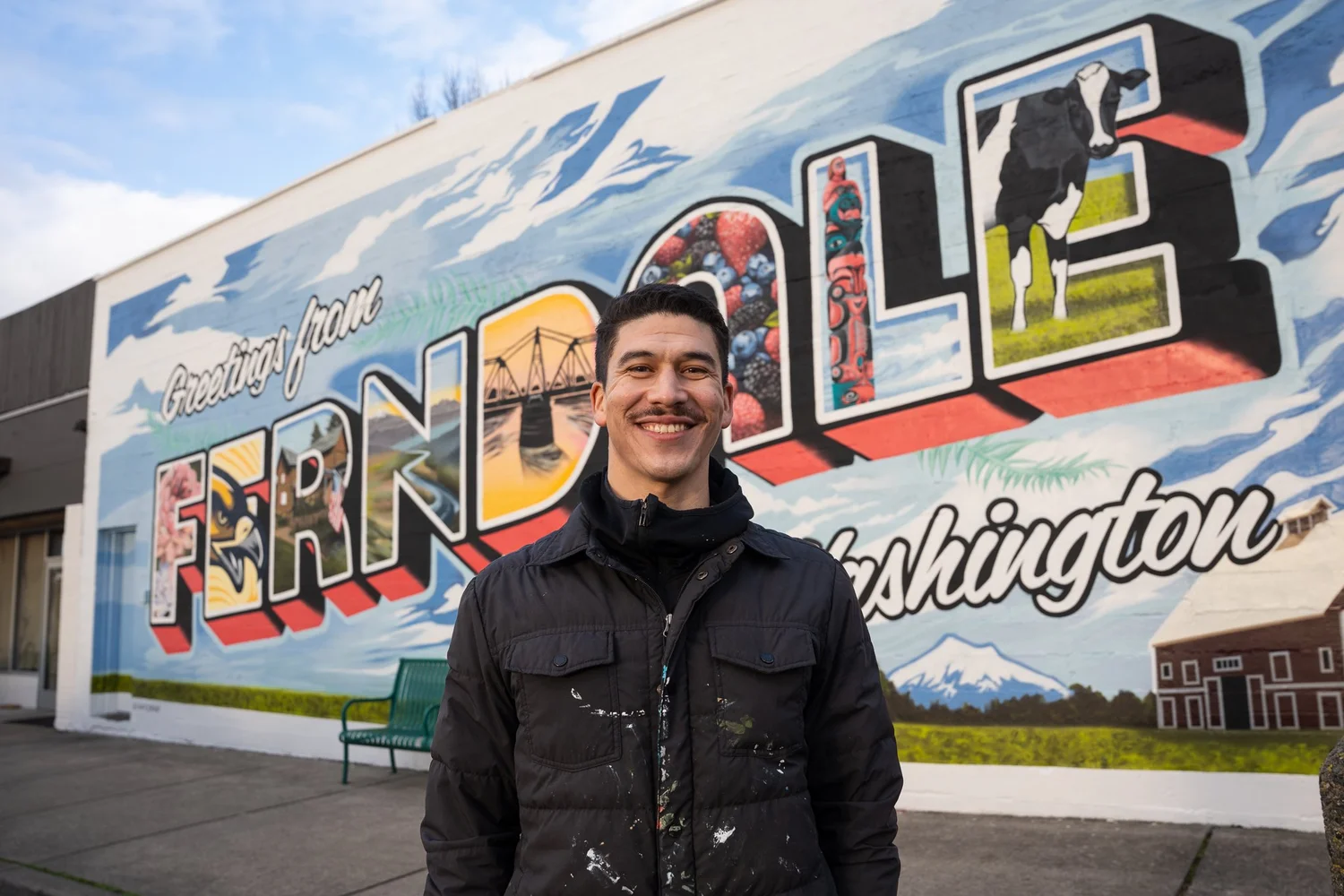 Ivan Colin - Ferndale Mural